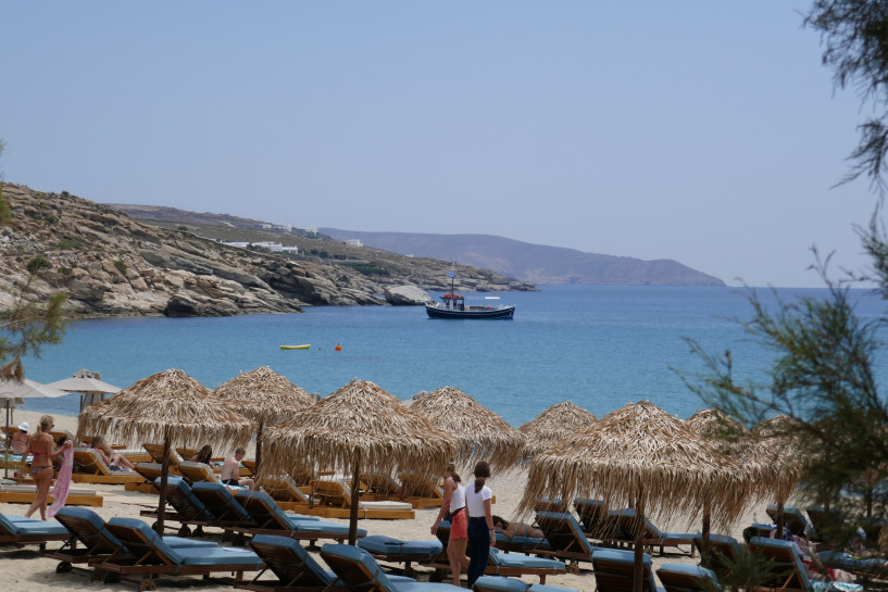 original Mykonos - Strand von Kalafatis